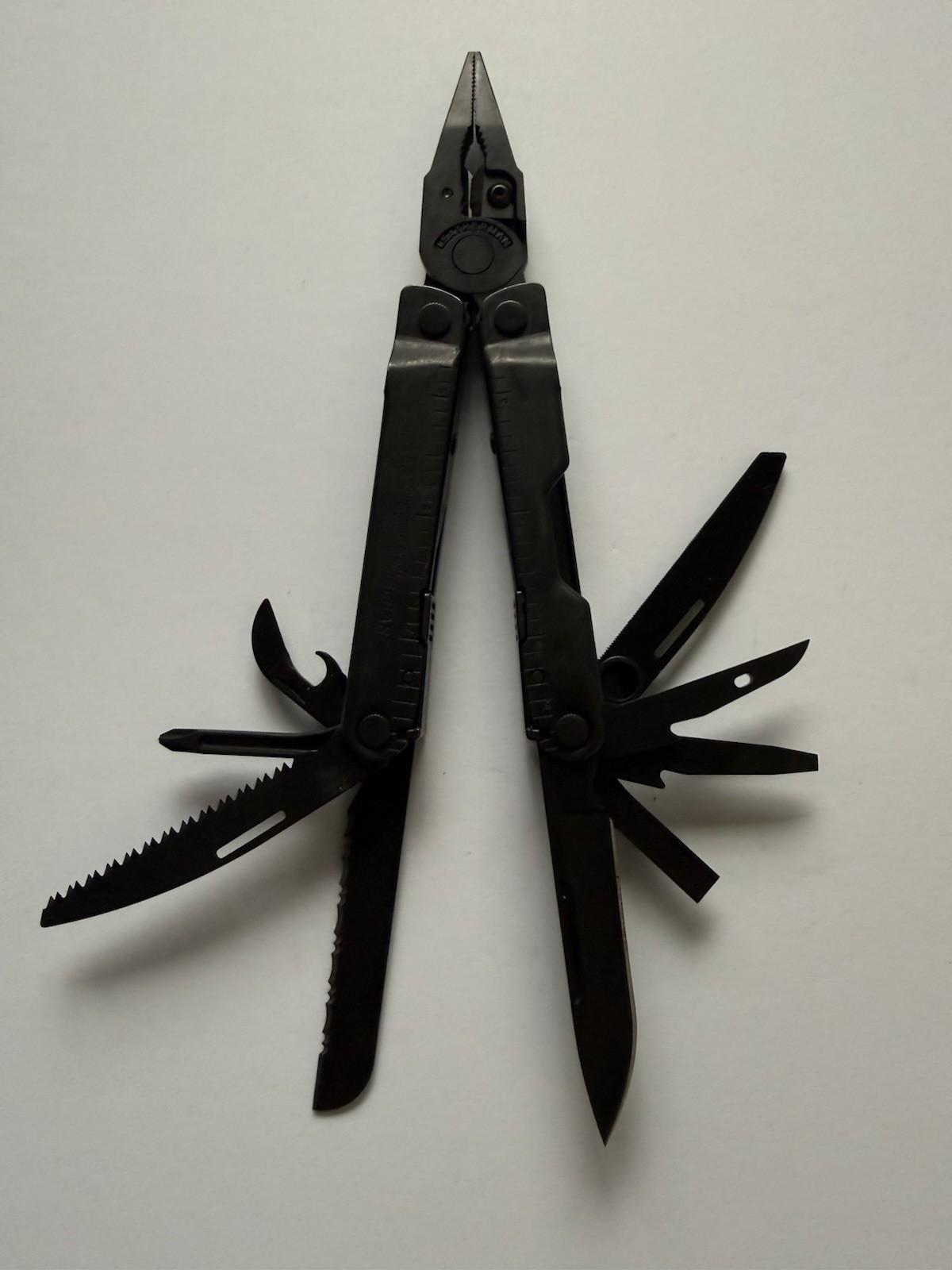 OEM Leatherman Rebar Black Oxide Multi-Tool Knife, Pliers – FREE SHIPPING