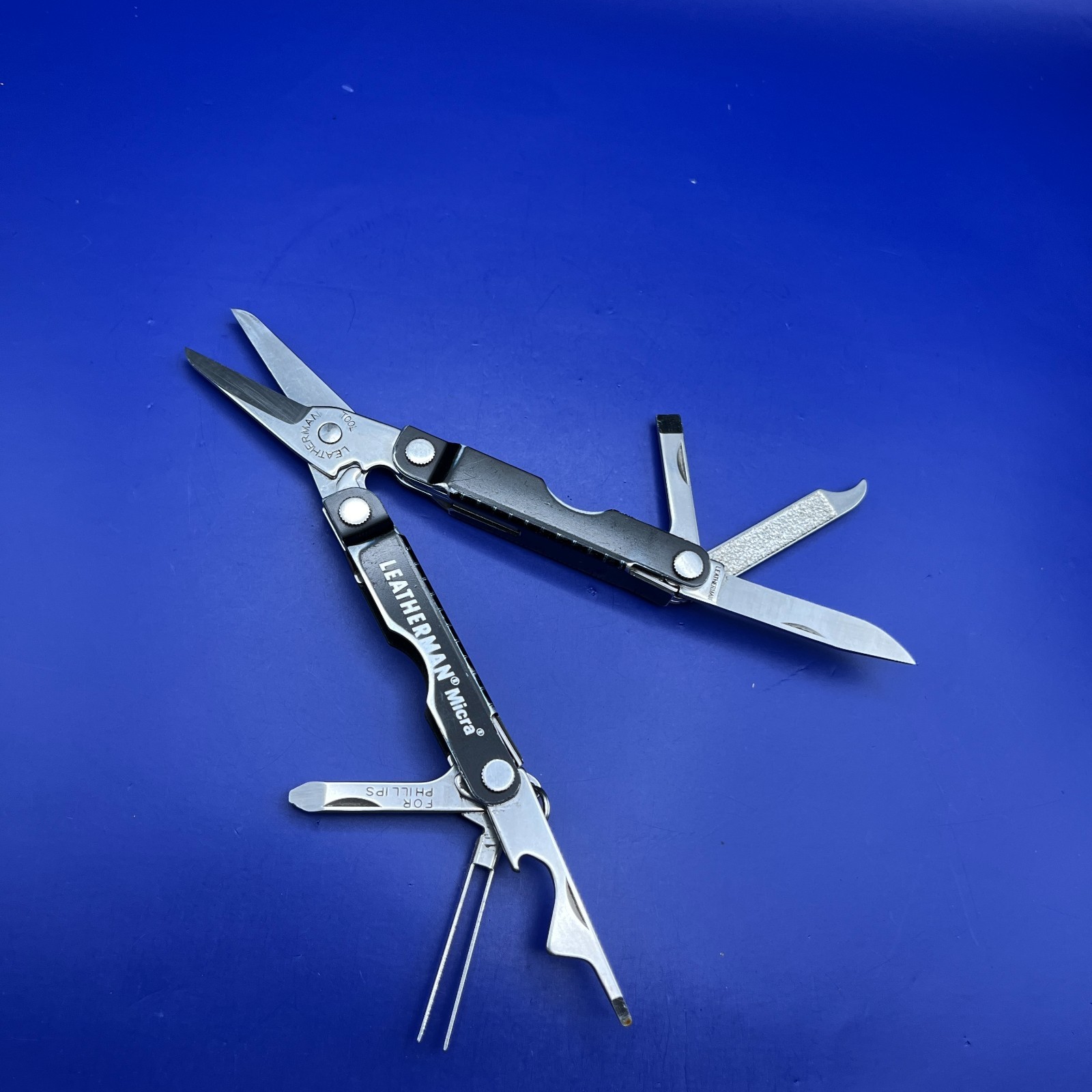 Leatherman Micra Multi-Tool Knife, Scissors- Bladk