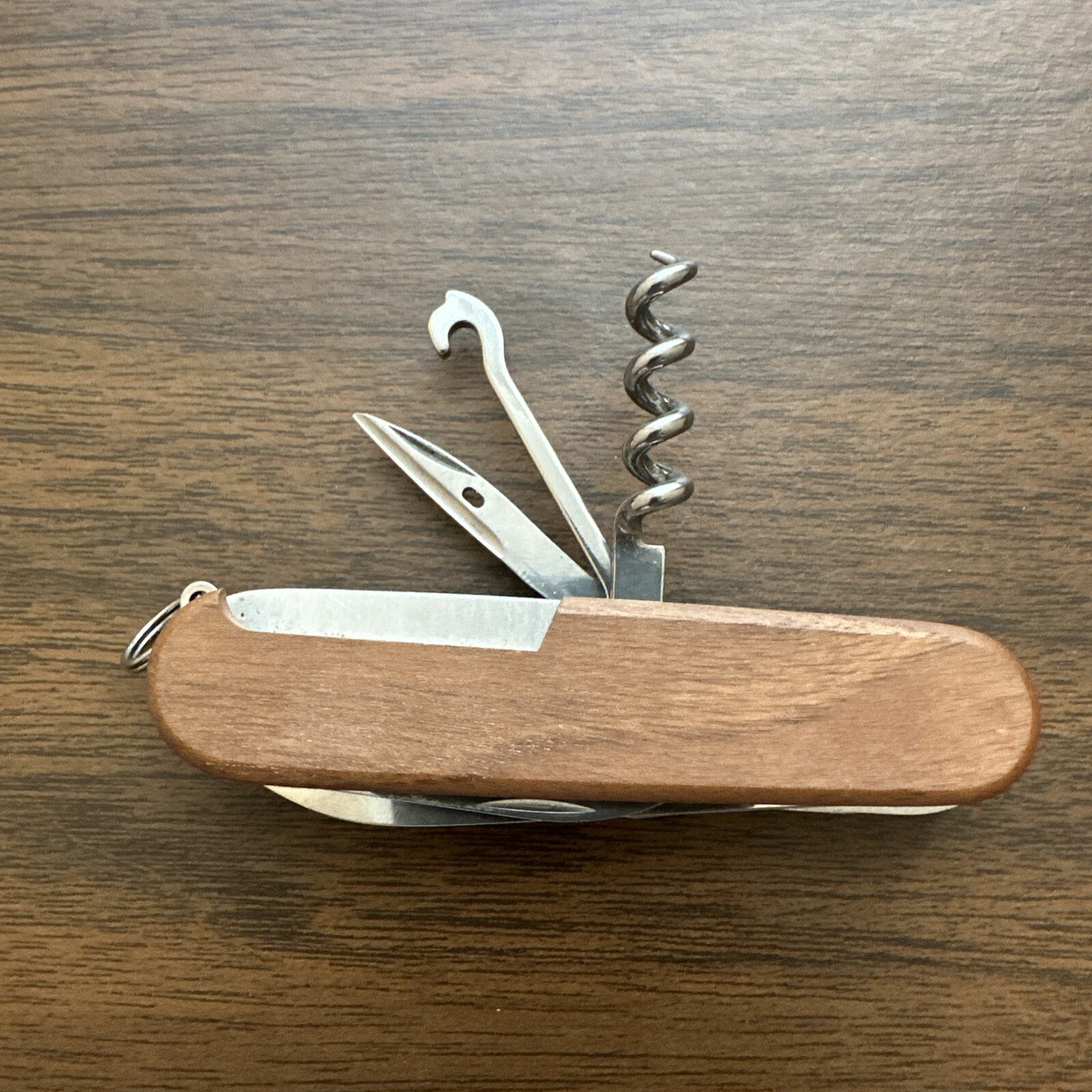 Victorinox Huntsman Wood Swiss Army Knife with Walnut scales- hunt, fish, camp