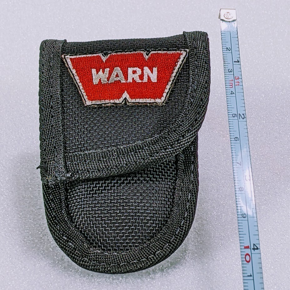 Leatherman Mini multi-tool w/ Embroidered nylon sheath, WARN promotional – RARE!