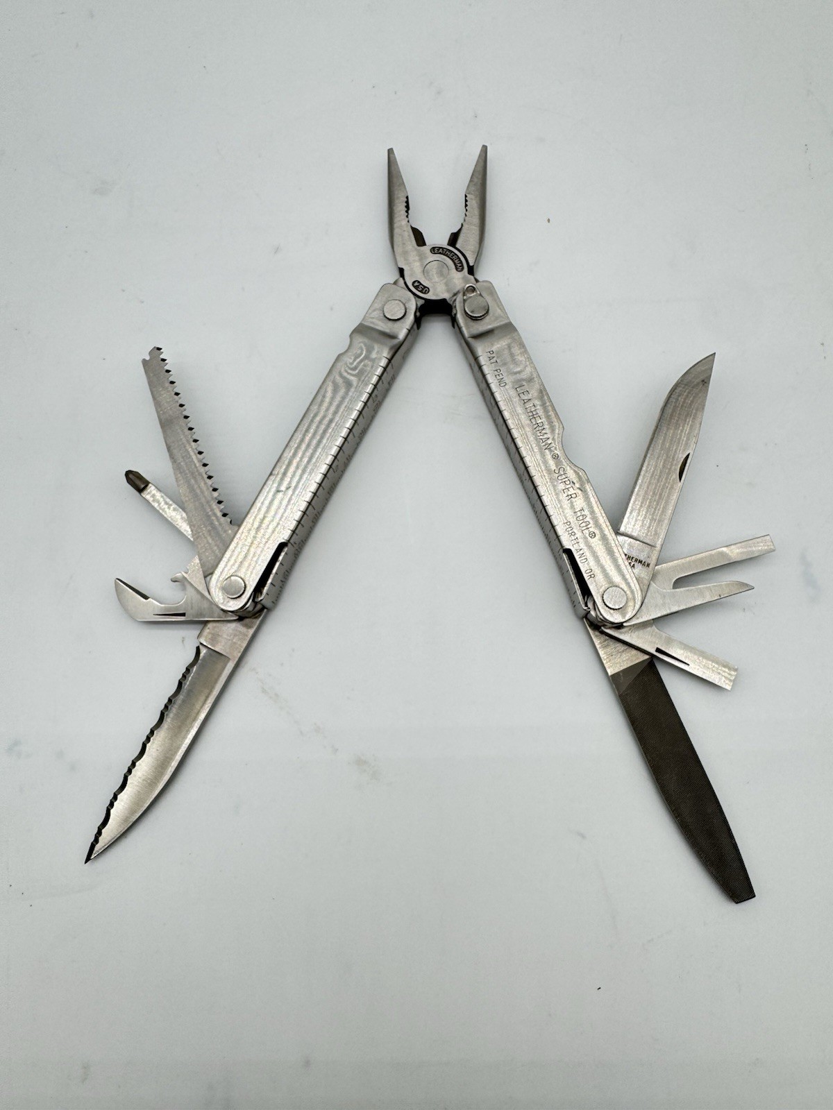 Original Leatherman Super Tool & Case – 01/98 – Near flawless – Appears New