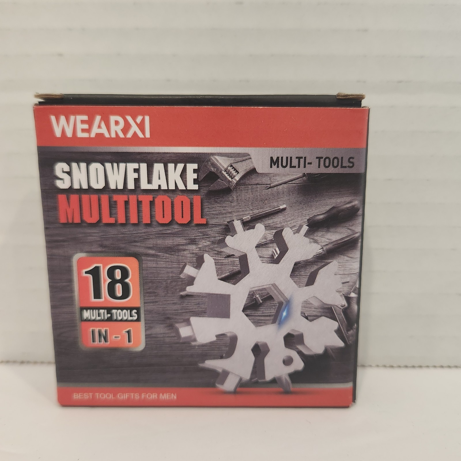 Stainless Snowflake Shape 18 In 1 Multi Tool Screwdriver NEW FREE SHIPPING