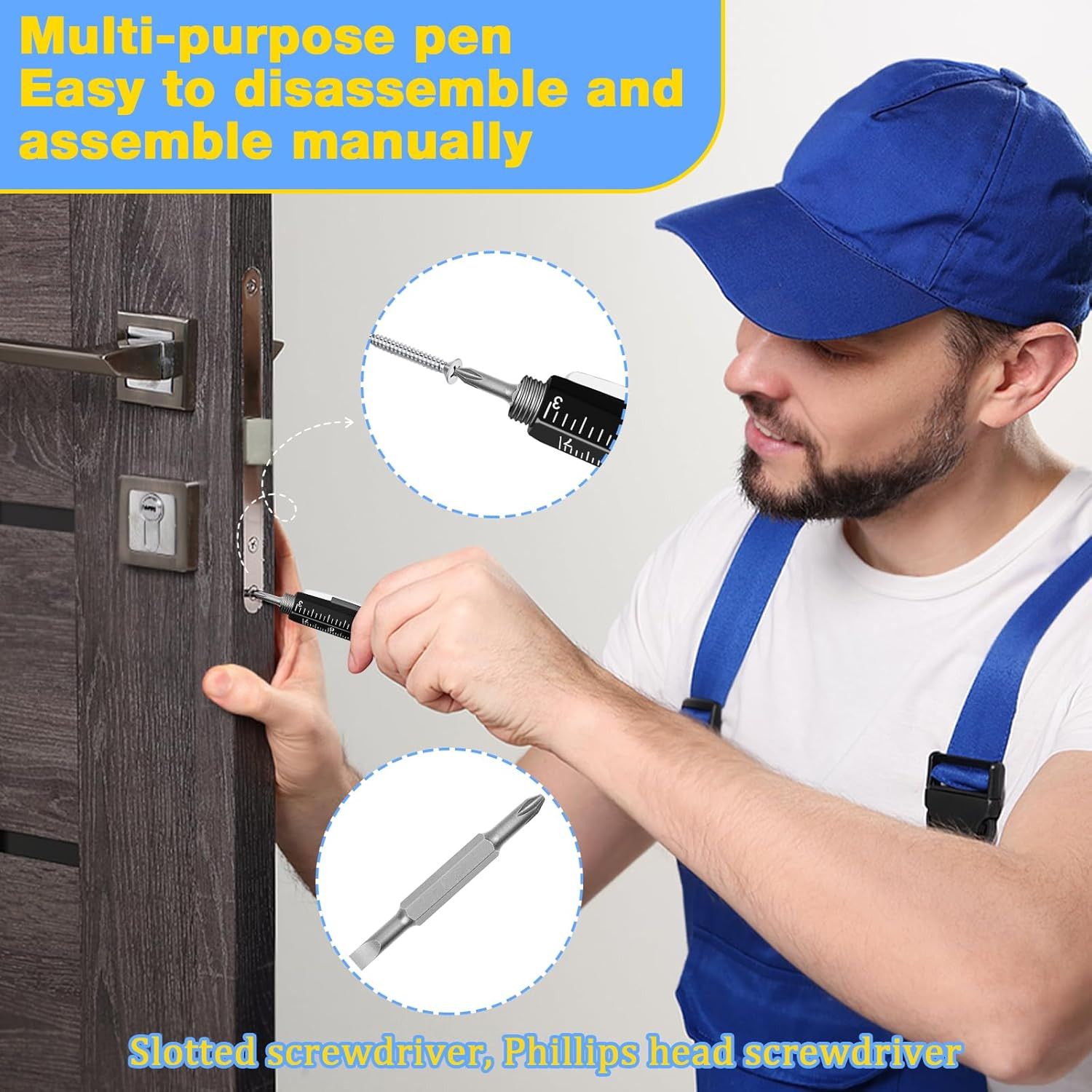 HOFASON Stocking Stuffers Christmas Bulk Gifts for Men, 24 Pcs 6 in 1 Multitool