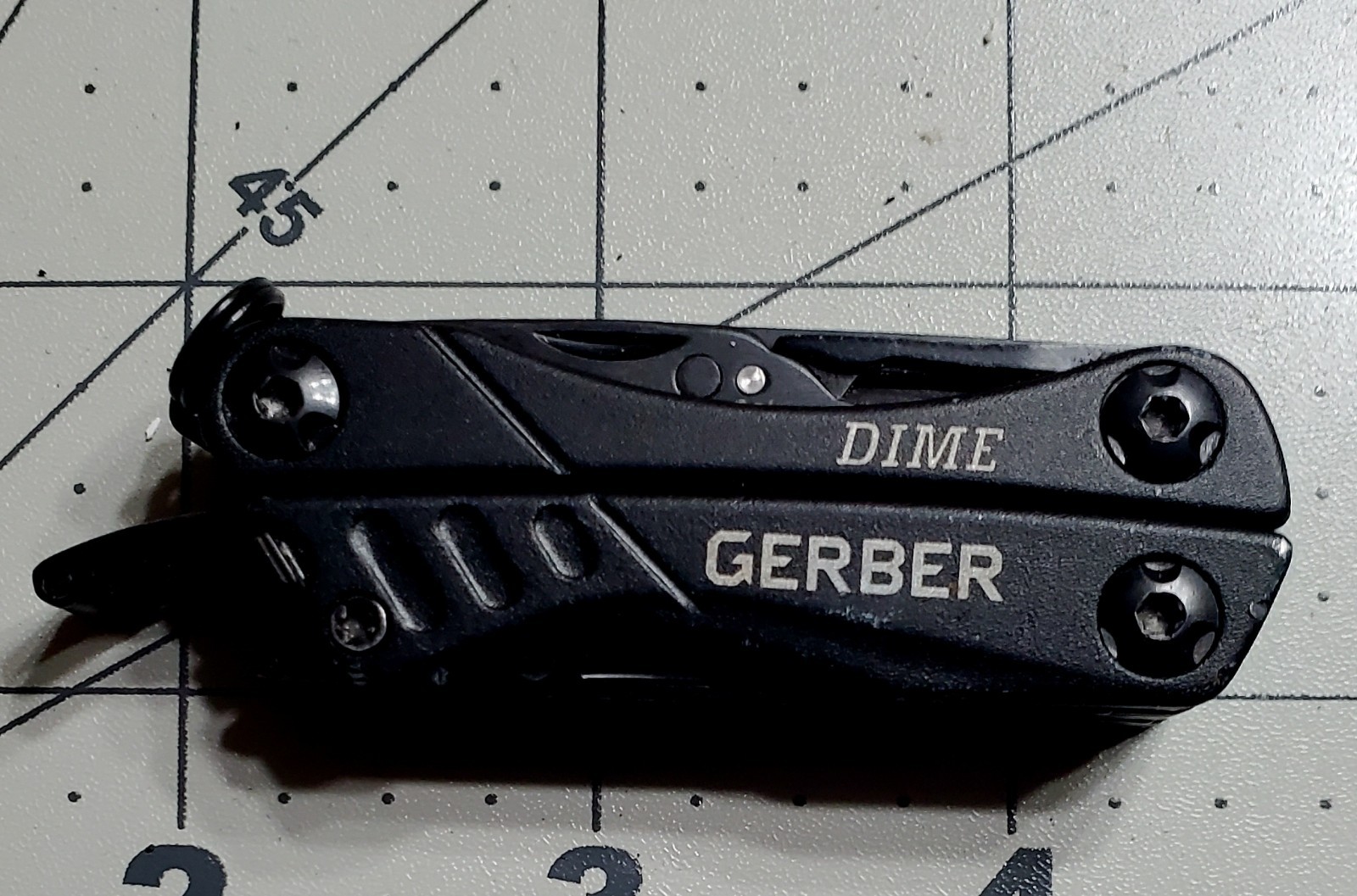 Gerber Dime Mini Multitool, Very Good condition but some cosmetic blemishes
