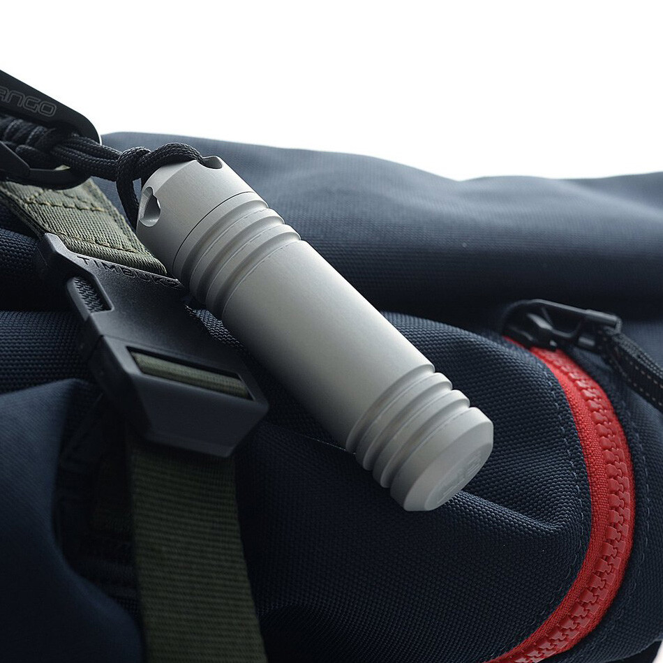 EDC Alloy Waterproof Capsule Tube Outdoor Survival Seal Pill Case Small Item Box