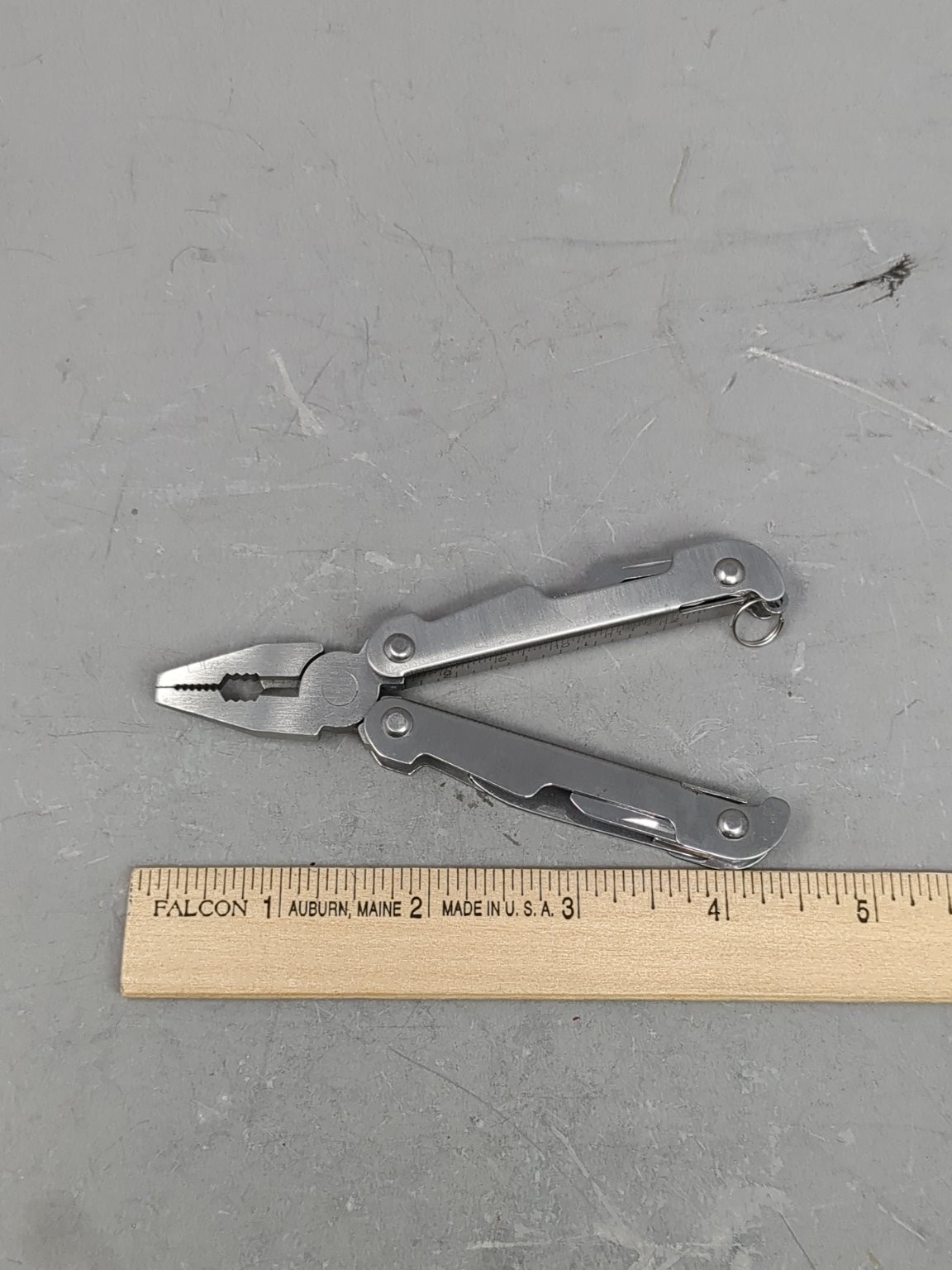 Compact Pocket Multi-Tool, EDC Keychain Tool, Stainless Steel Utility Camping