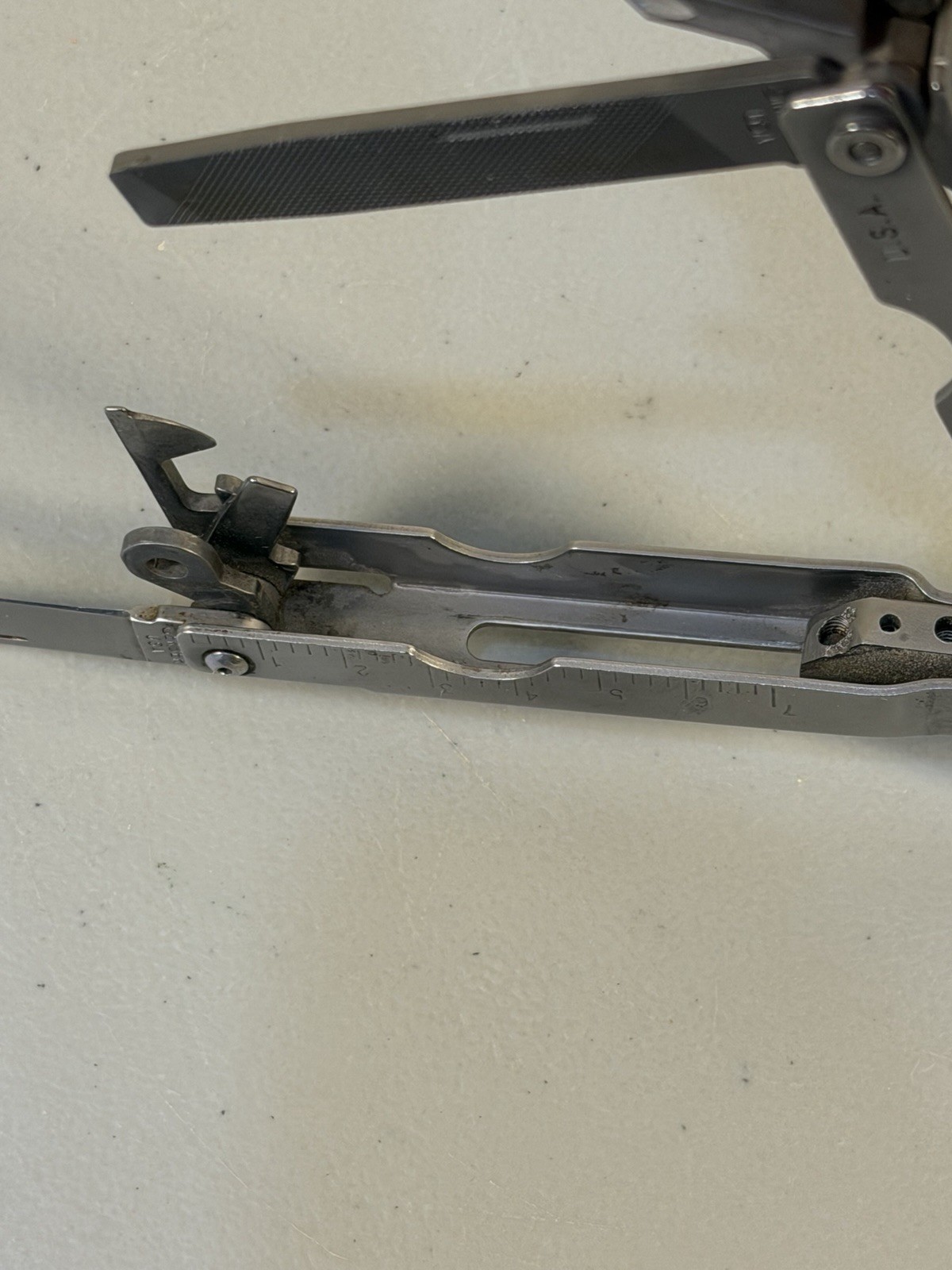 VTG Rare Gerber Multi Plier Folding Multi Tool W/ Sheath Early Model Very Nice