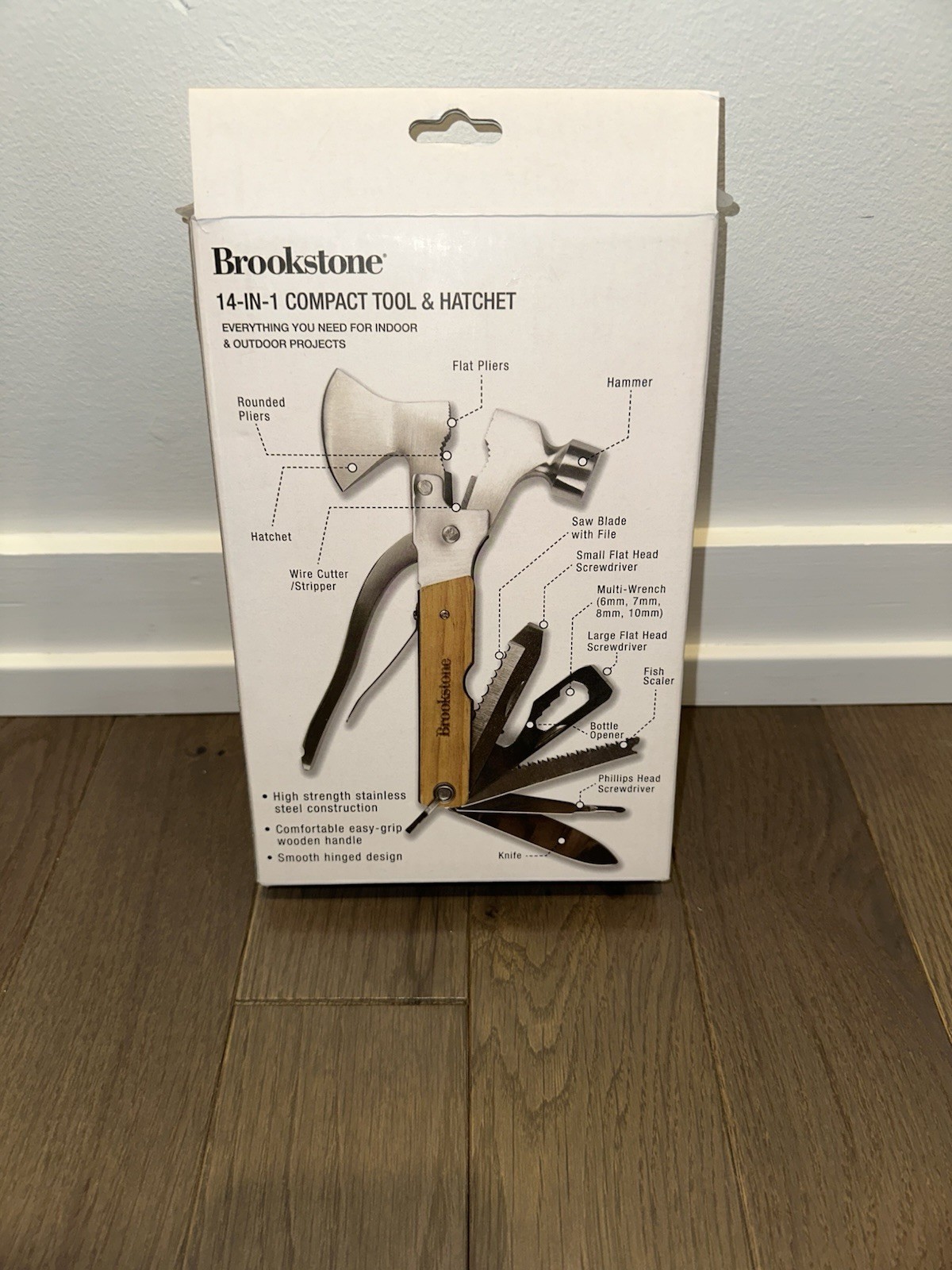 Brookstone 14 In 1 Compact Tool & Hatchet – New