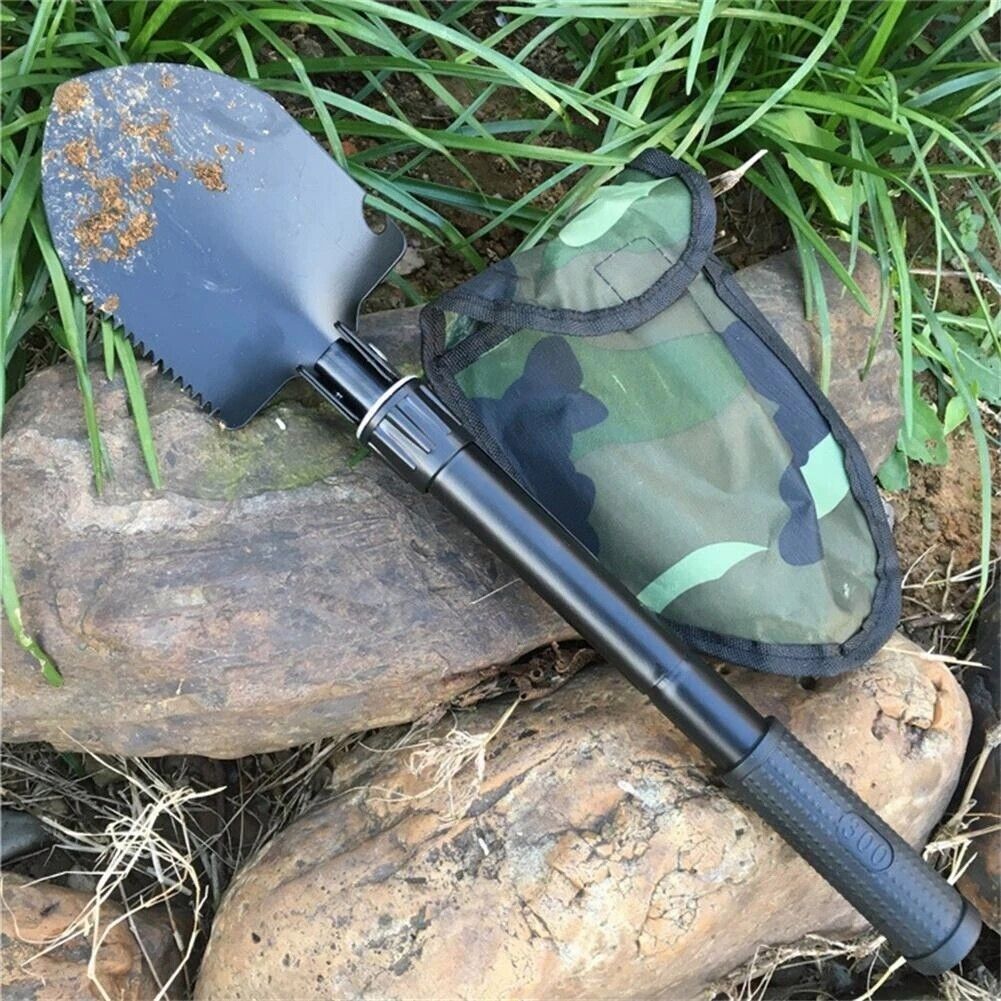 Outdoor Military Trenching Three-in-one Multi-fuFolding Tool With nctional