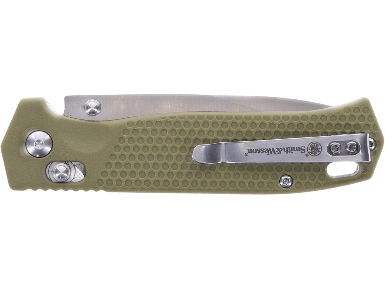 Smith & Wesson 24/7 Pivot Pocket Knife 3.3″ Drop Point D2 Satin Blade Polymer