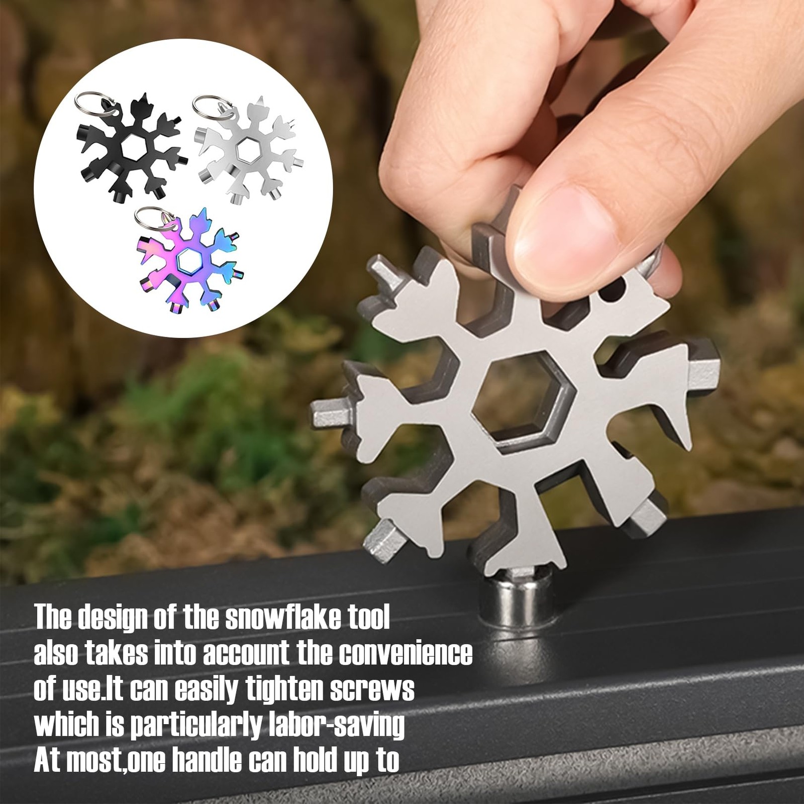 3 Pack Snowflake Multitool 18In1 Original Gift for Men, Practical…