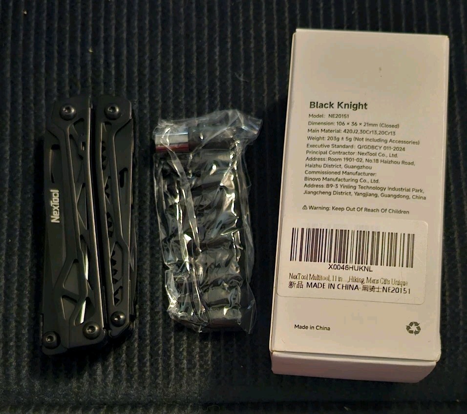 NEXTOOL BLACK KNIGHT Multitool kit Outdoor Tool 11 in 1 Survival Tool