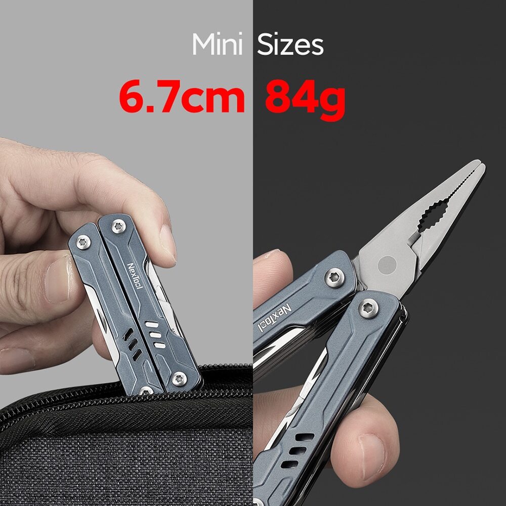 Mini Sailor 11-In-1 Multi-Function Tools 6.7cm Pocket Multitool Pliers
