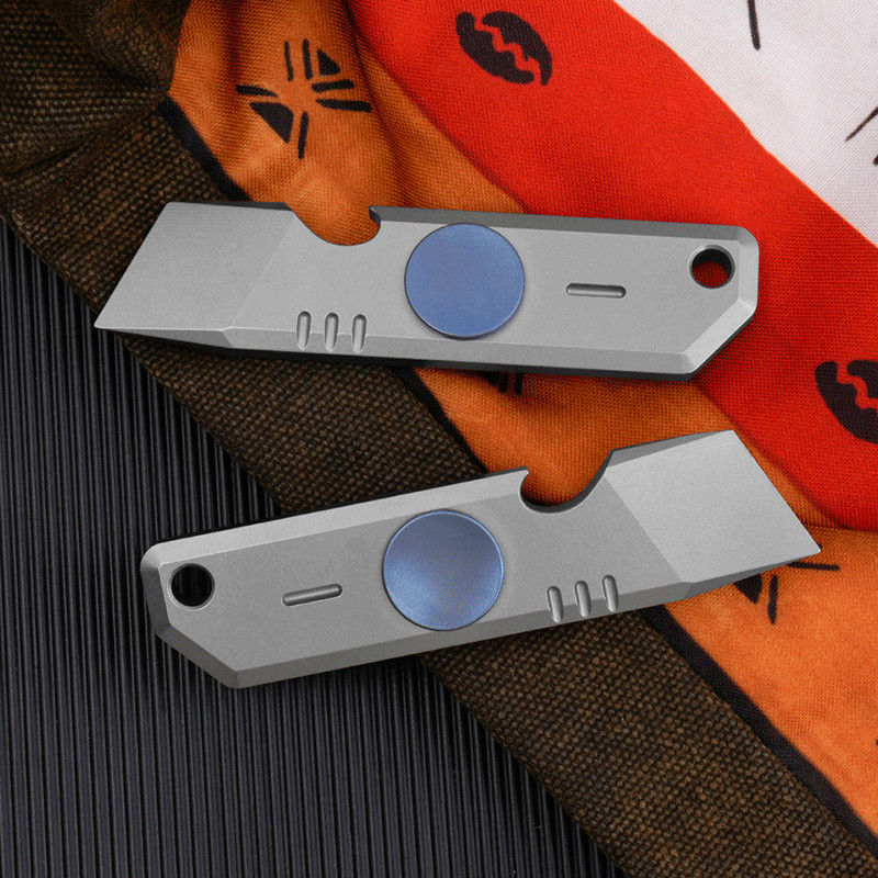 EDC Titanium Alloy Multi Tools Pry Bar Crowbar Opener Wrench Spinner Toy Hot