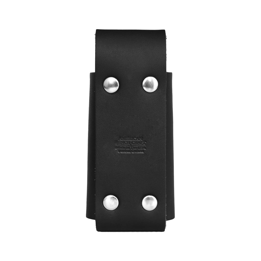 Leather Sheath for Leatherman Charge and Charge TTI – Made in USA by (Black)