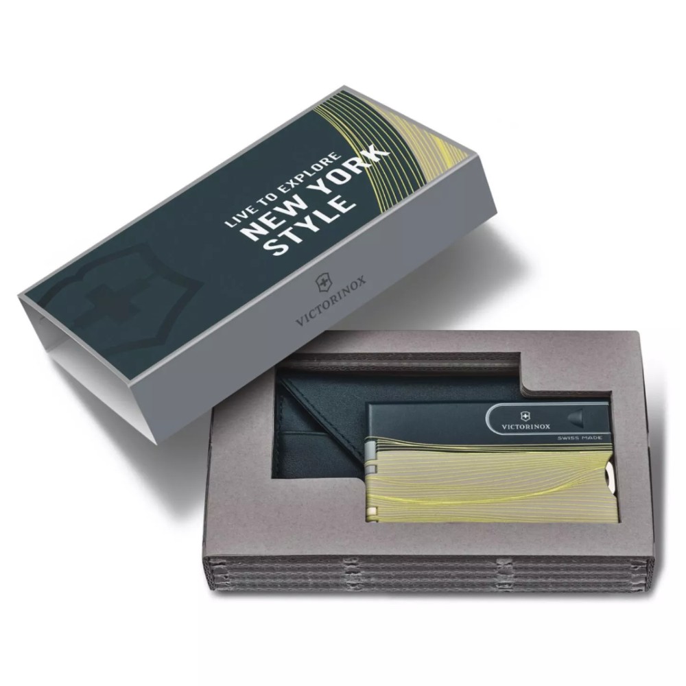 Victorinox Swiss Army Swiss Card Classic New York Style Pocket Knife – 35791L23N