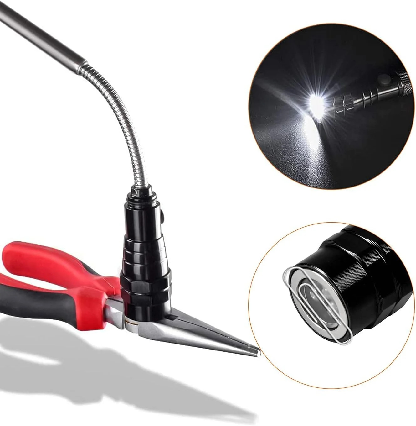 KUCHEY Magnetic Flashlight Fathers Day Dad Gifts for Men, Stocking Stuffers for