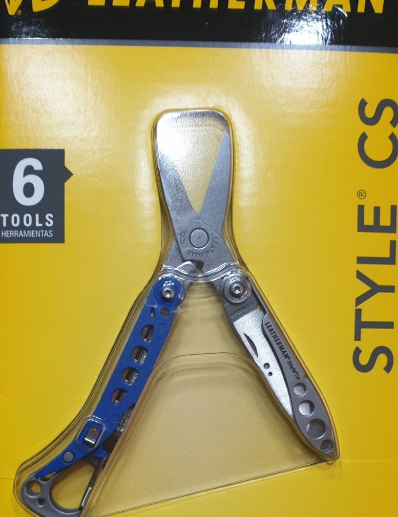 🔥🔥🔥 Leatherman Style CS Royal Blue Collectable Retired Rare New in Blister