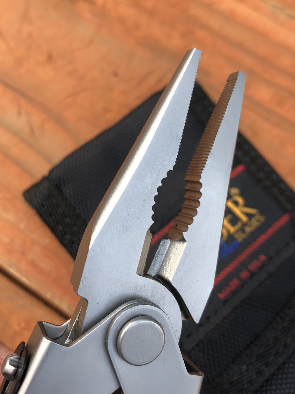 GERBER USA 07530 Multi-Lock Needlenose Plier Multi-Tool w/ Sheath. New Old Stock