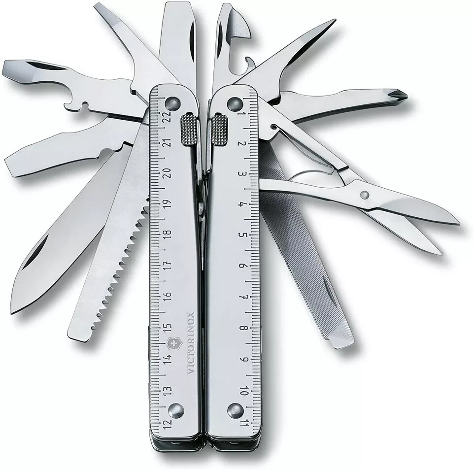 SwissTool X in Nylonetui Silver From Japan New free shipping