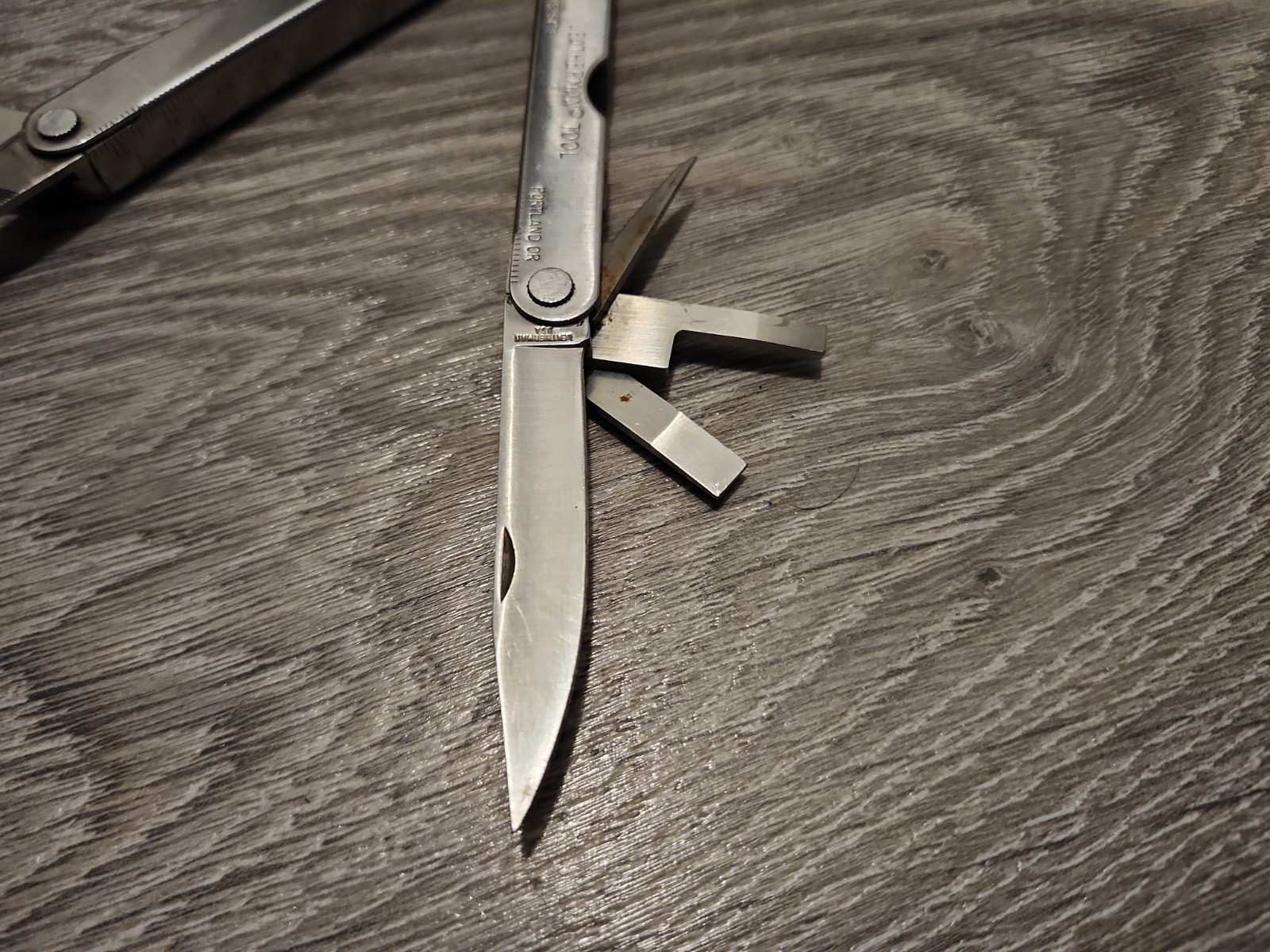 Leatherman Tool – Used, Stainless Steel, Good Condition, Retired
