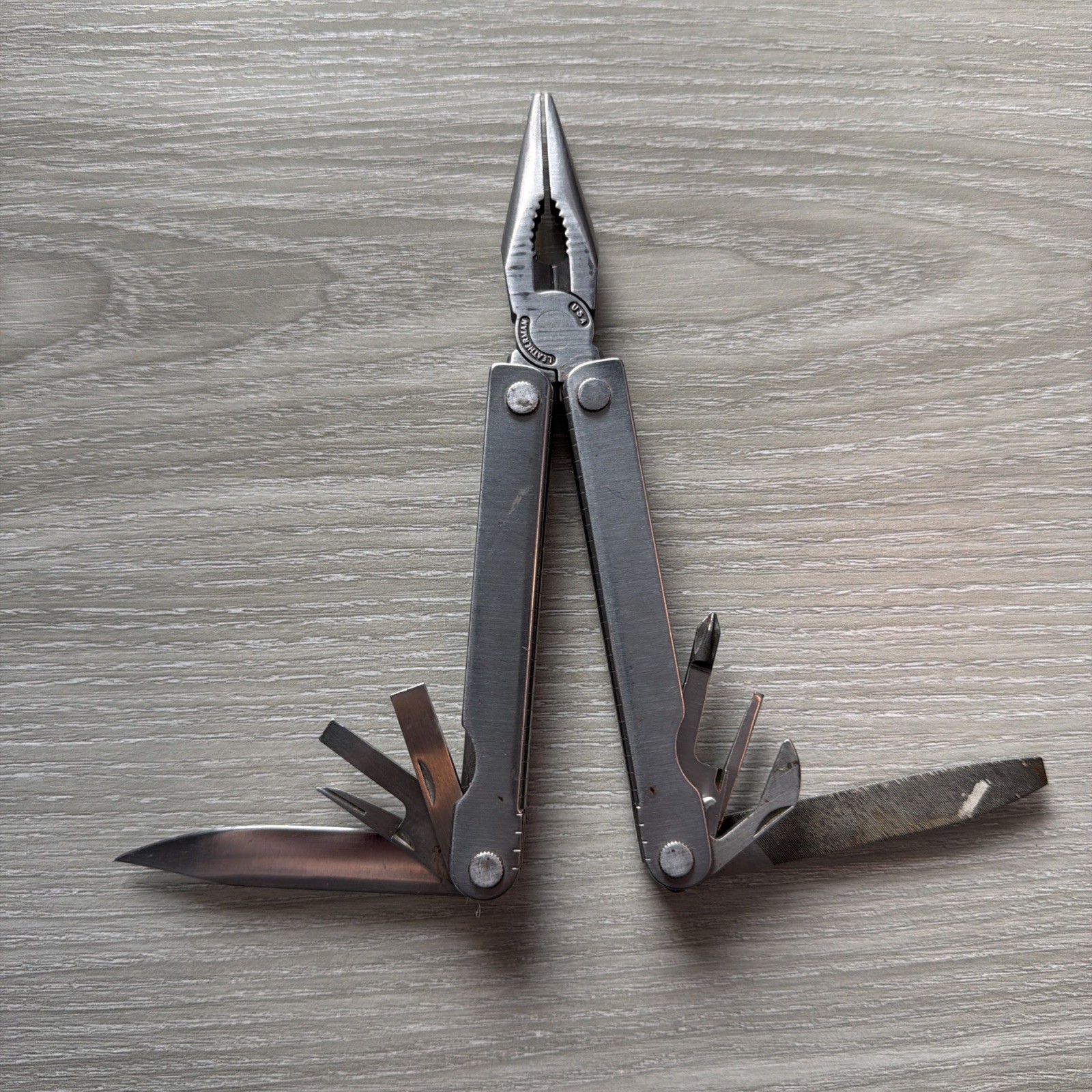 Leatherman Tool Multi Tool Knife File Drives Opener Vintage