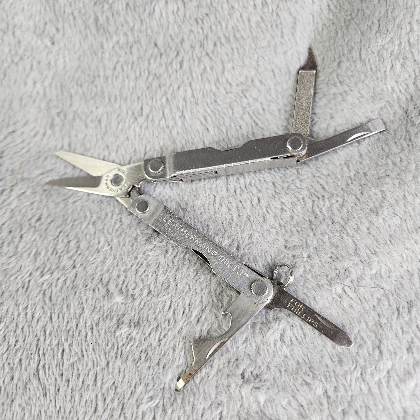 Leatherman Micra Multi-Tool Pat Pending Stainless Steel 7 Tool
