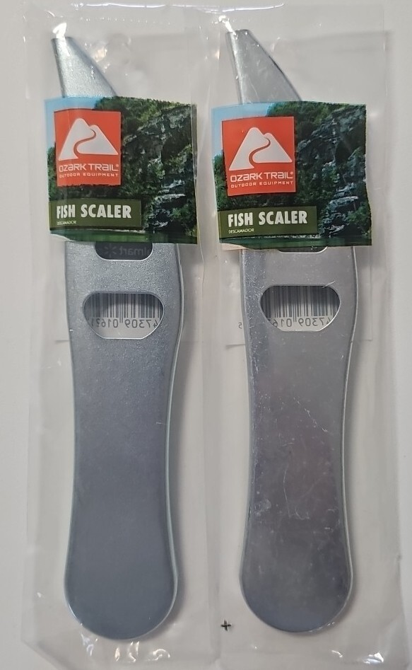 Lot of 2 Ozark Trail Fish Scaler 0TFS1 – **NEW in Sealed Package**
