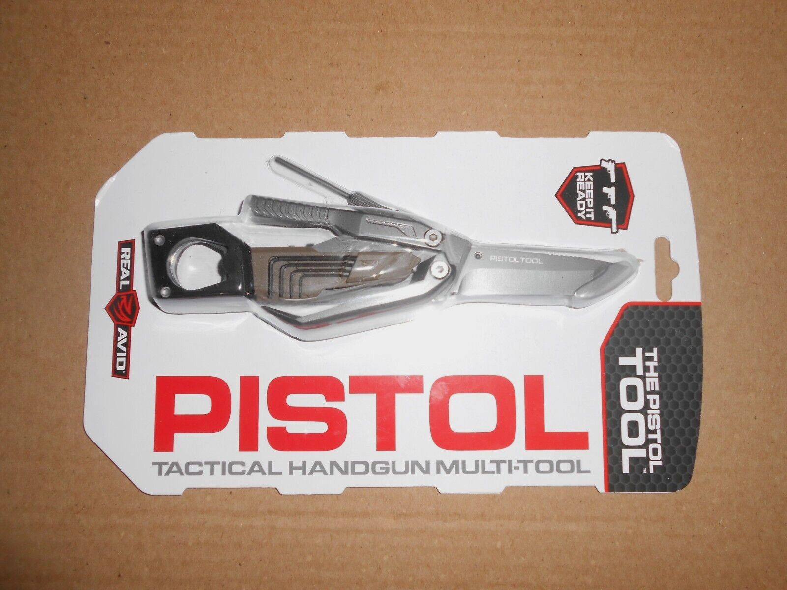 New REAL AVID Tactical Handgun Multi Tool Plus Handgun Holster & Click Belt !
