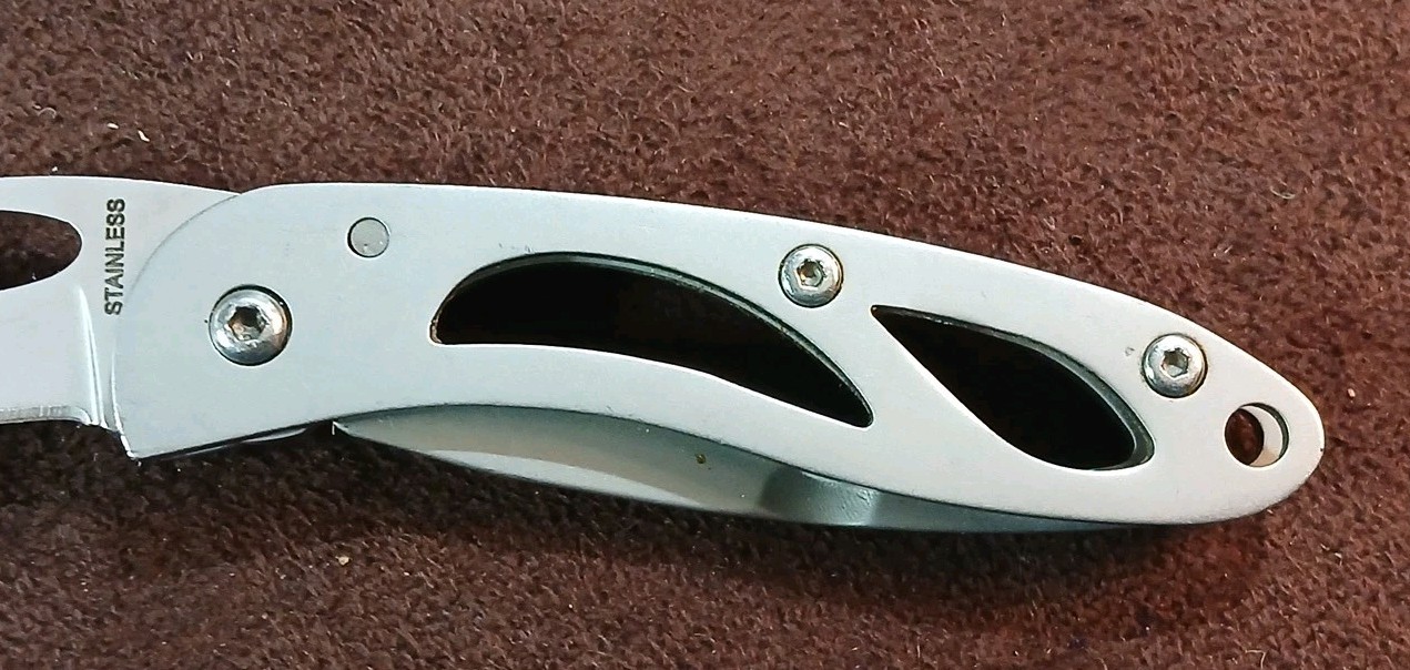 Vtg Small 2″ Appalachian Trail Skeleton Single Blade Folding Knife