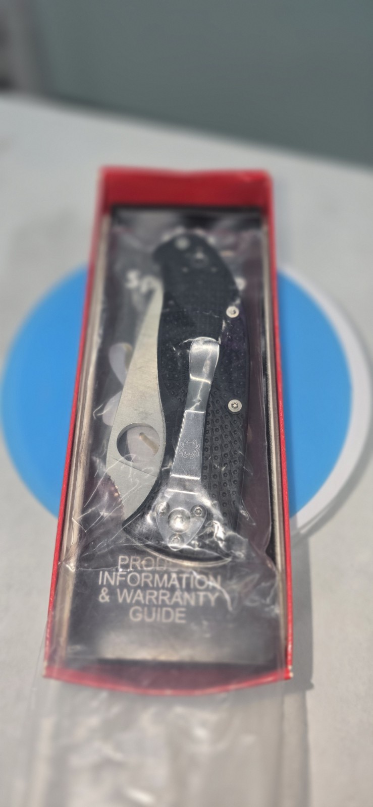 Spyderco Knife.