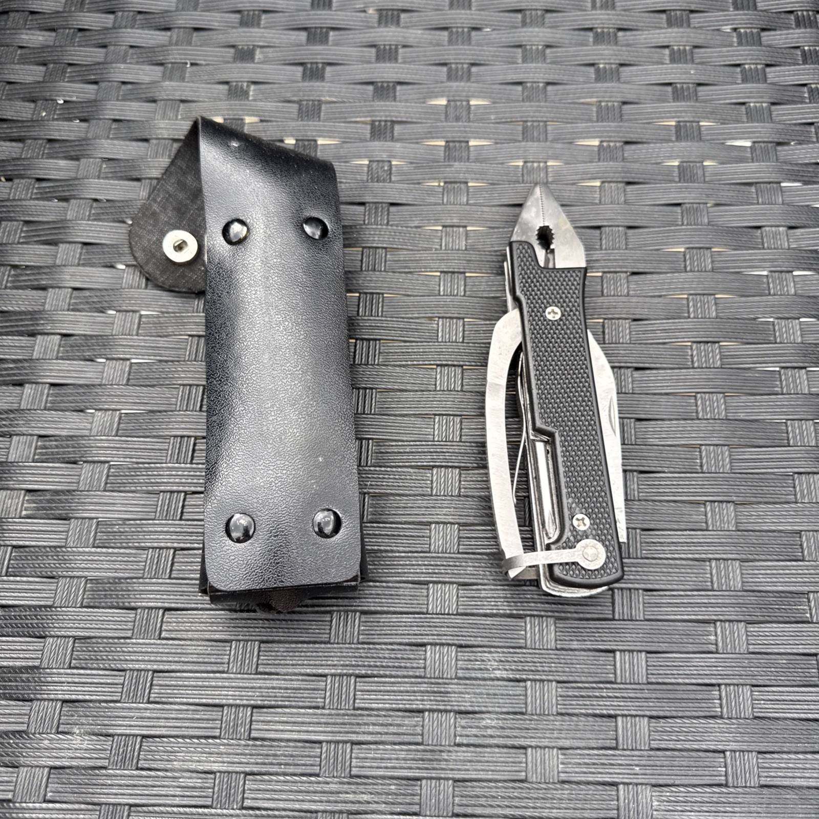 Alltrade Multi-Tool With Black Vinyl Belt Sheath- Preowned