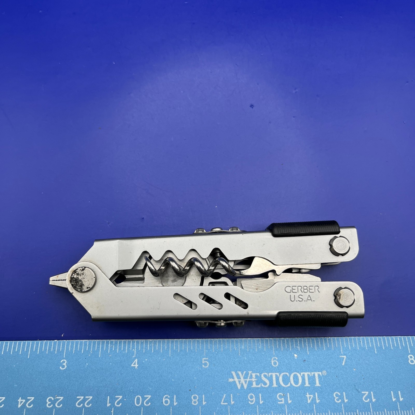Gerber MP400 Multitool Stainless Steel w/ Corkscrew