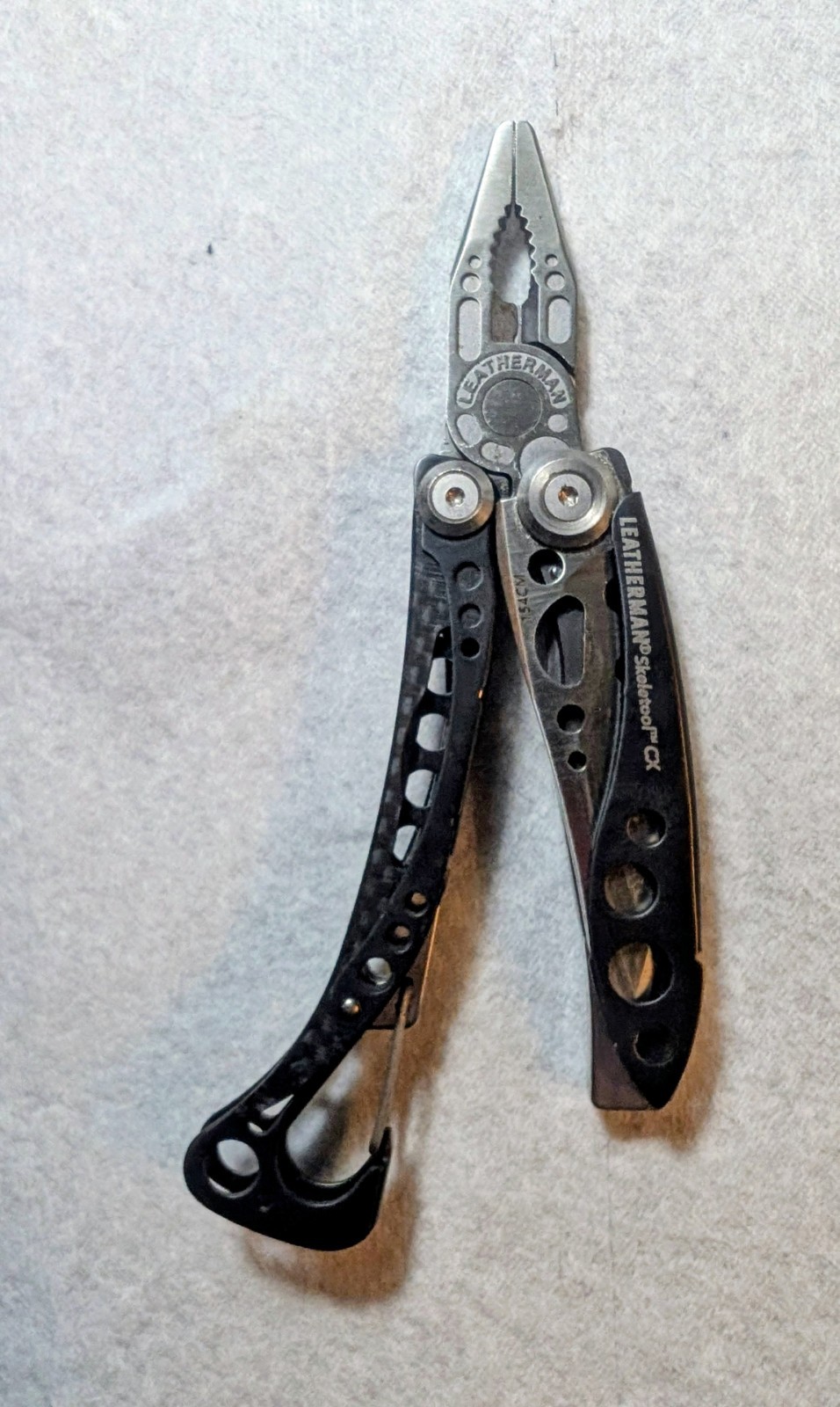 leatherman skeletool cx carbon fiber Rare Discontinued