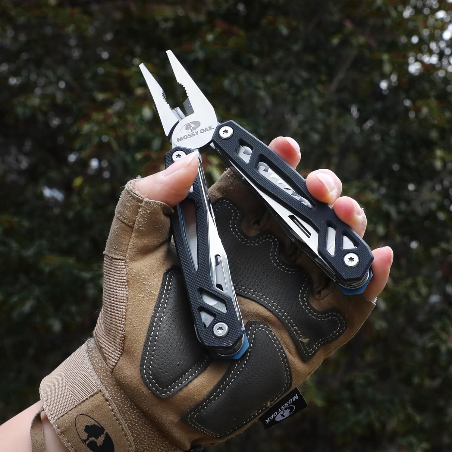 21-in-1 Stainless Steel Multitool with G10 Handle & Sheath – Perfect for Outd…