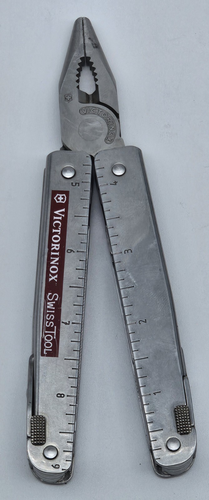 Victorinox SwissTool Multi-Tool Stainless Steel 10 Tools Silver with Sheath