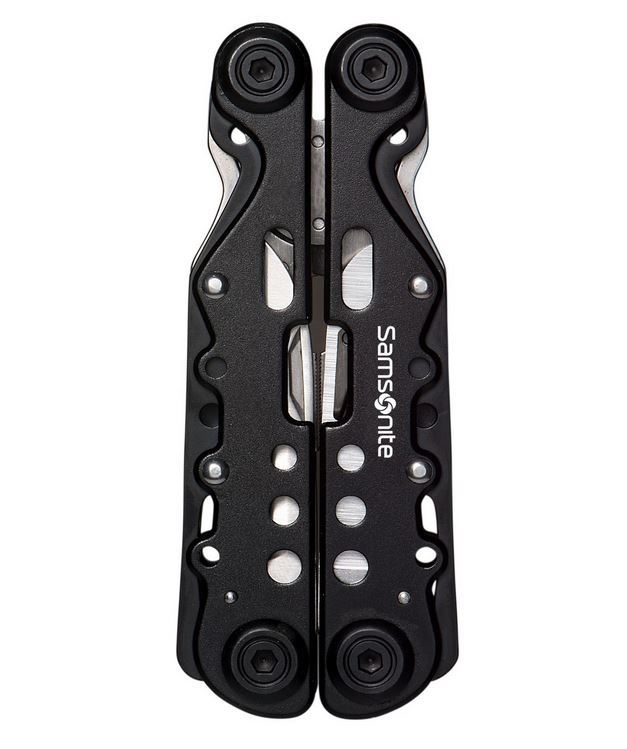 New! Samsonite Premium Travel Deluxe 14-in-1 Stainless Steel Multi Tool in Black