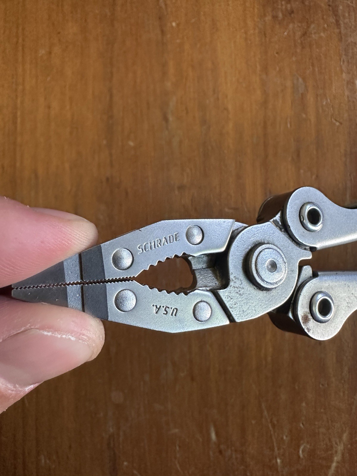 Vintage Schrade Tough-Tool Multi-Tool Pliers Knife – Made In USA