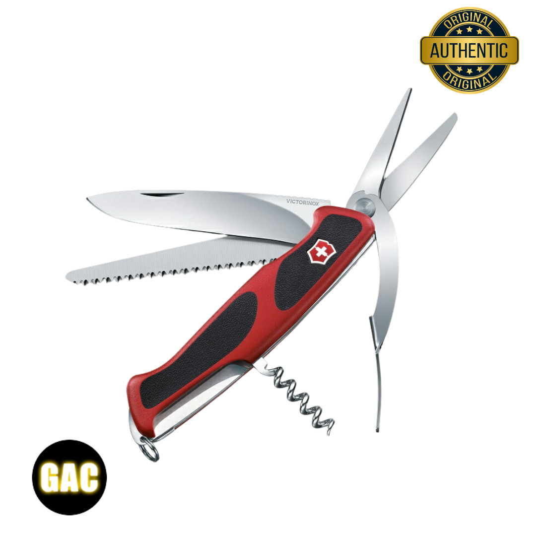 Victorinox Ranger Gardener Grip 71 Swiss Army Knife 0.9713.C Multi Tool GENUINE