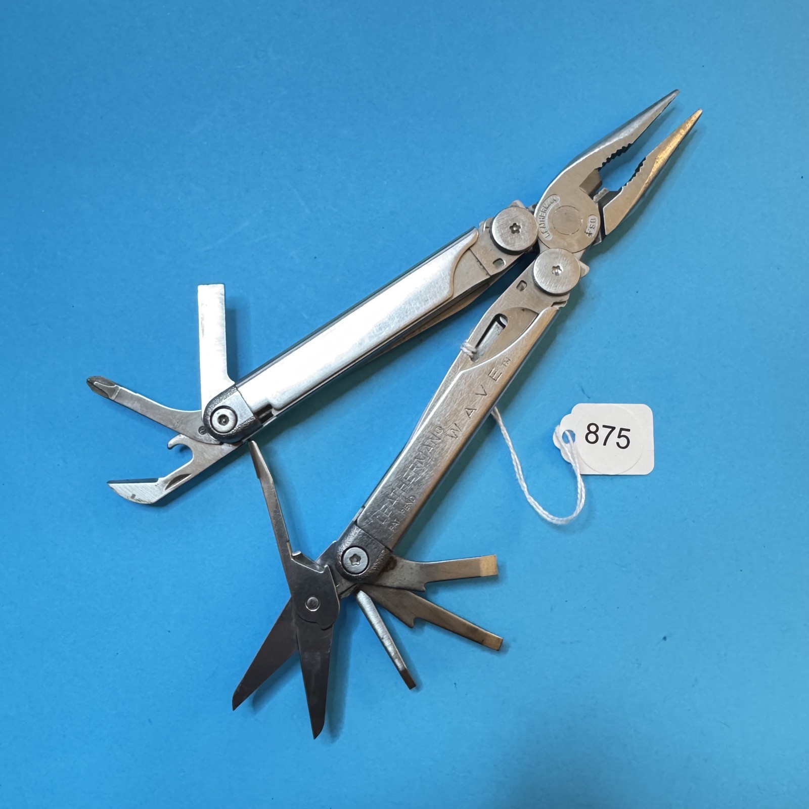 Leatherman Wave Multi Tool Multifunction Pocket Knife #875