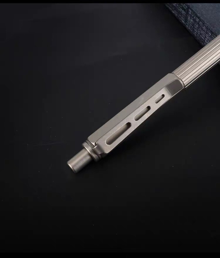 Titanium Alloy Mini Portable Pen Collectible Write Signature EDC Multi-Tool Pen