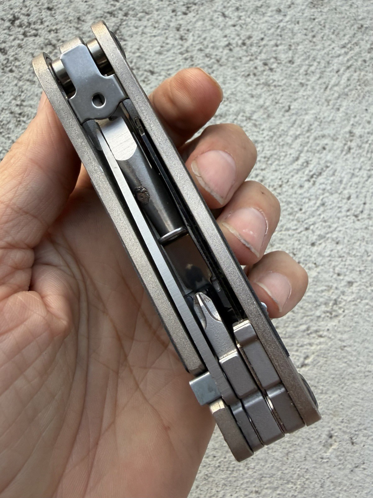 GERBER MULTI PLIER MP800 USA LEGEND FOLDING MULTI TOOL KNIFE 066V GOOD CONDITION