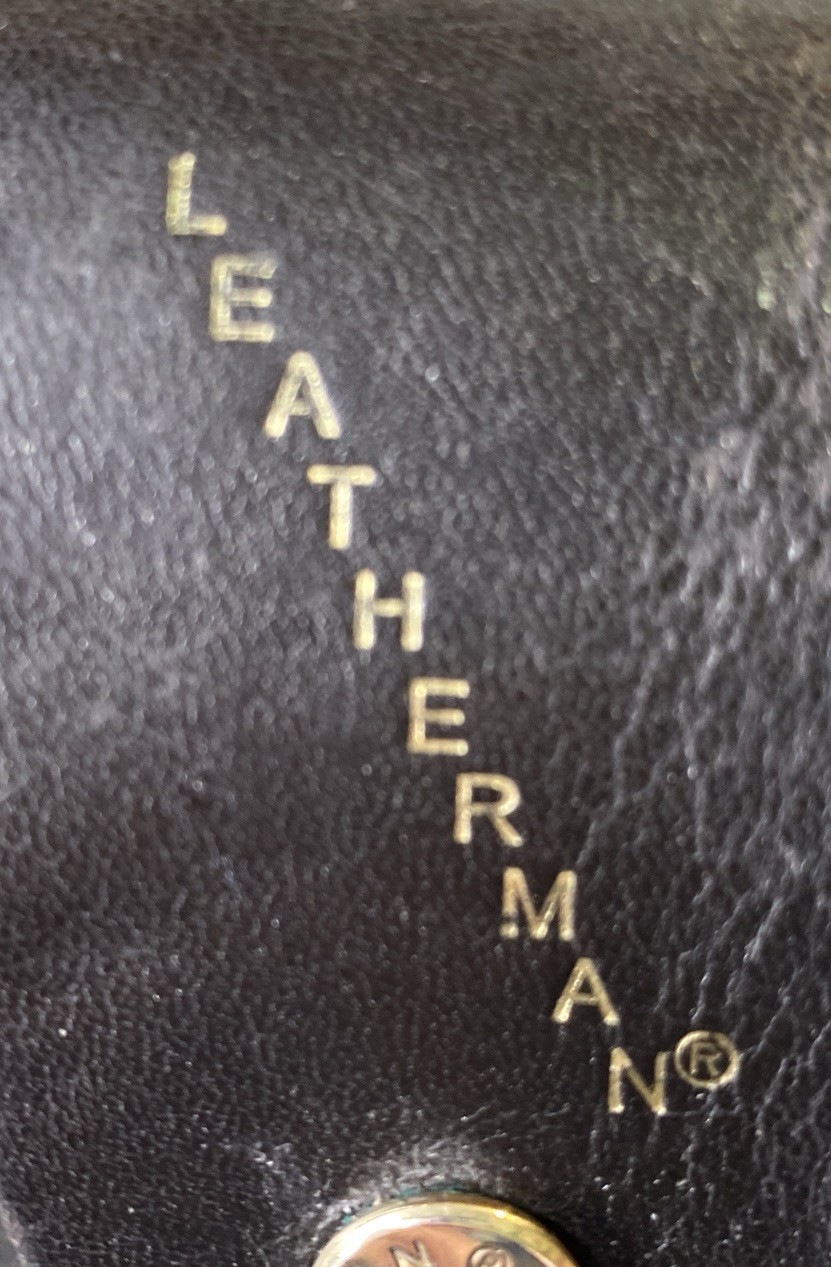 Vintage Leatherman® Tool Adapter Set Components Sheath and Tool/Bit Holder Only