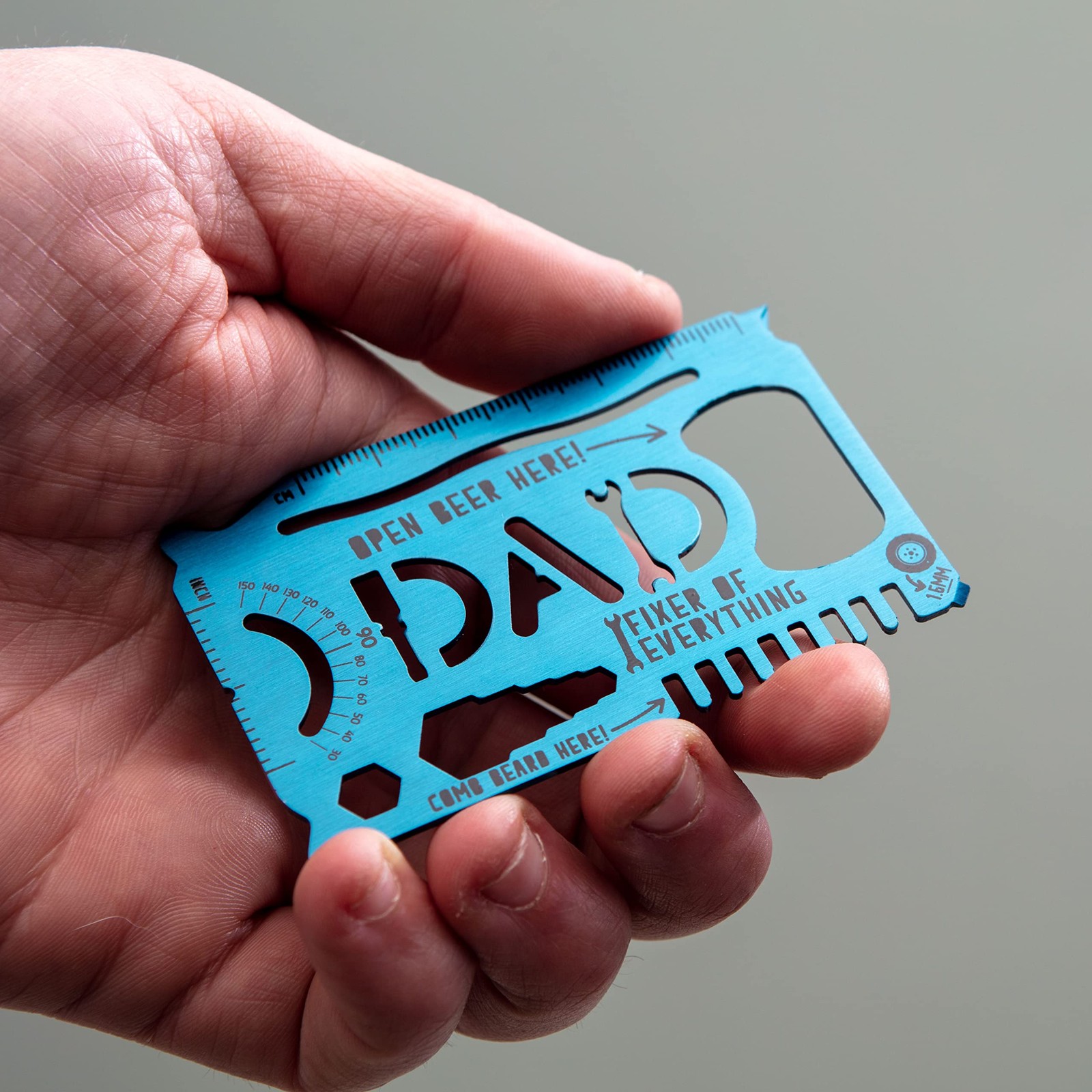 Dad of all Trades Multi-tool | Multi Functional Card-Sized Tool | Great Gift …