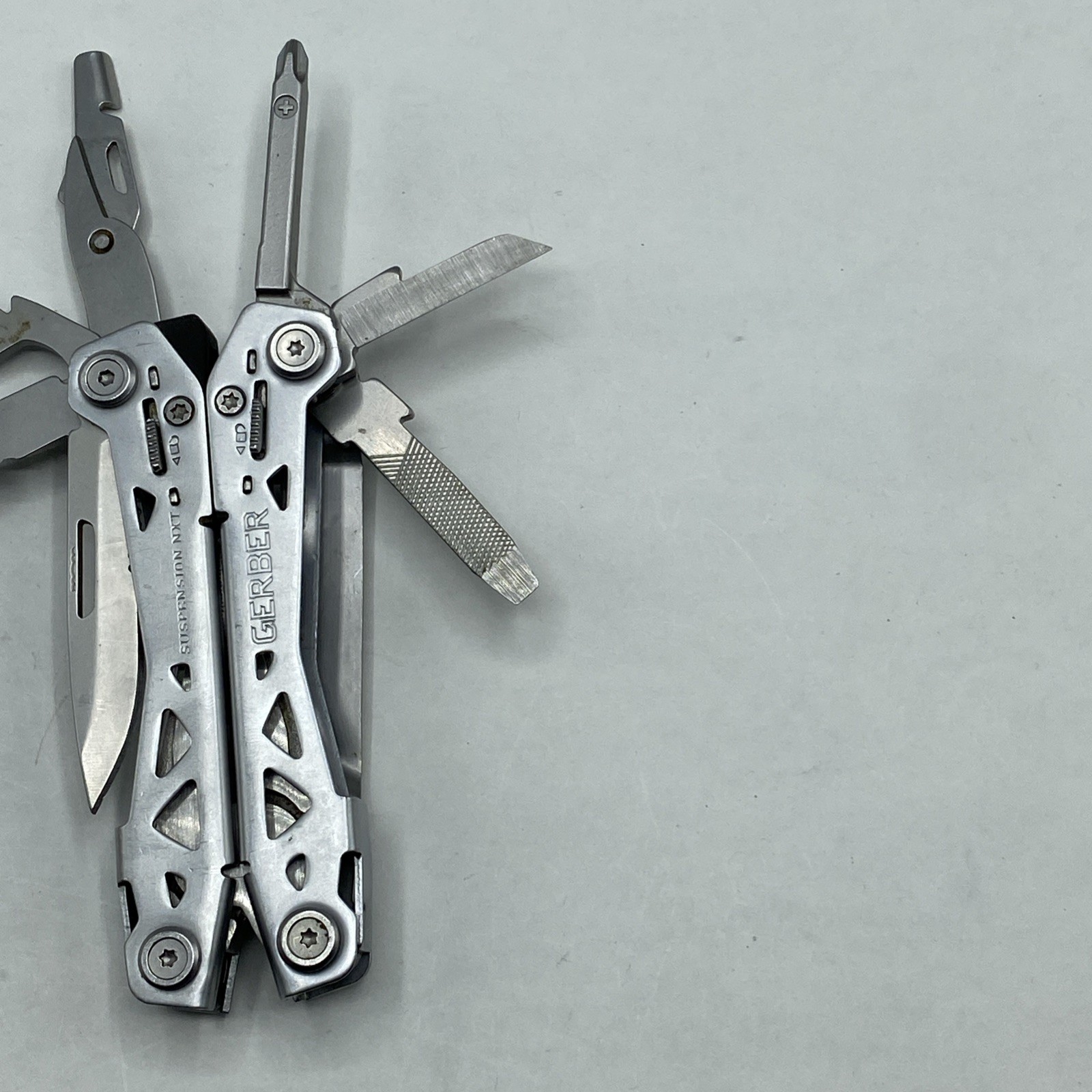 Gerber Suspension NXT & Paraframe I Knife Combo – Silver