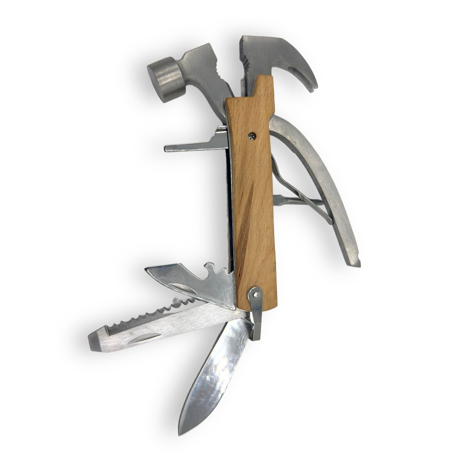 Multifunction Foldable Pliers Knife Screwdriver Emergency Pocket Tool Hammer