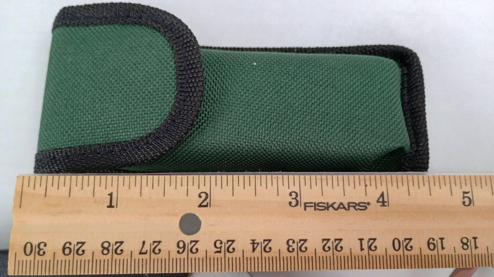Multi Tool Camping Hunting Green Canvas Case Shell Lubricants Logo