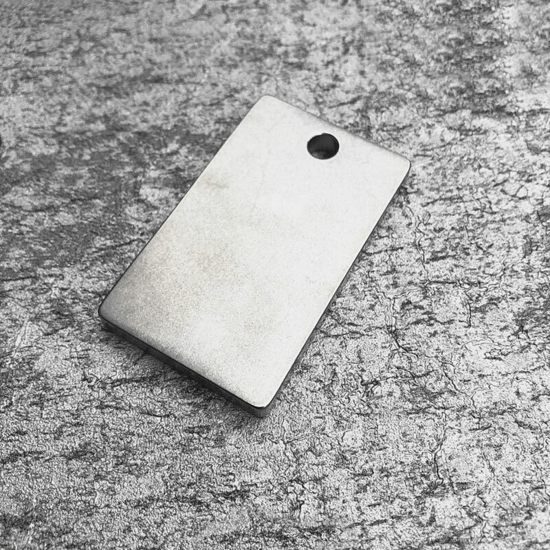 Pure Titanium EDC Necklace Man Necklace Pendant Dog Tag Key chain Decorate Tool