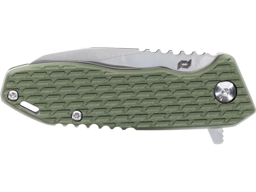 Schrade Tenacity Pocket Knife 2.5″ Modified Drop Point AUS-10 Satin Blade