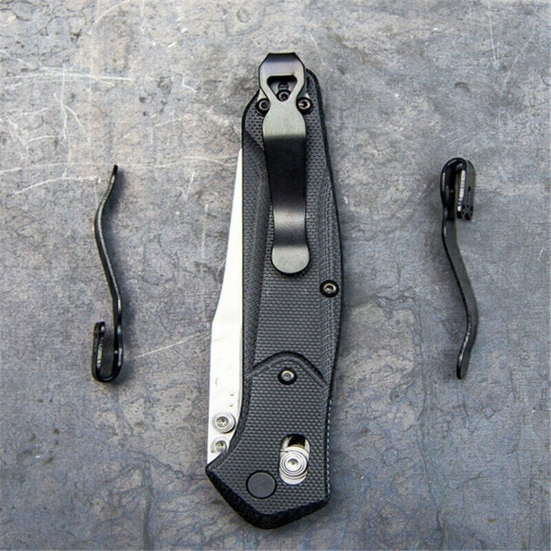 Custom Portable Titanium Pocket Clip Back Clamp for Benchmade/Emerson/ProTech